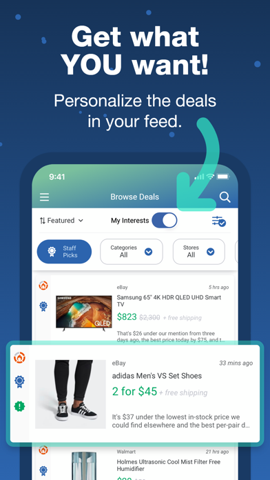 DealNews Deals & Coupons App Screenshot 2 - AppWisp.com