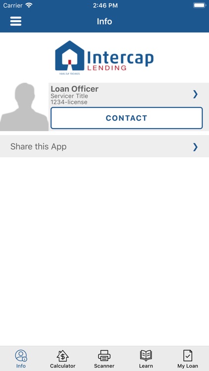 Intercap Lending App
