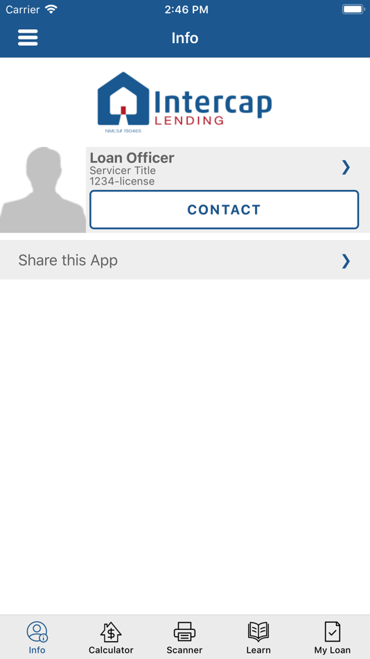 #1. Intercap Lending App (iOS) 由: Intercap Lending Inc.