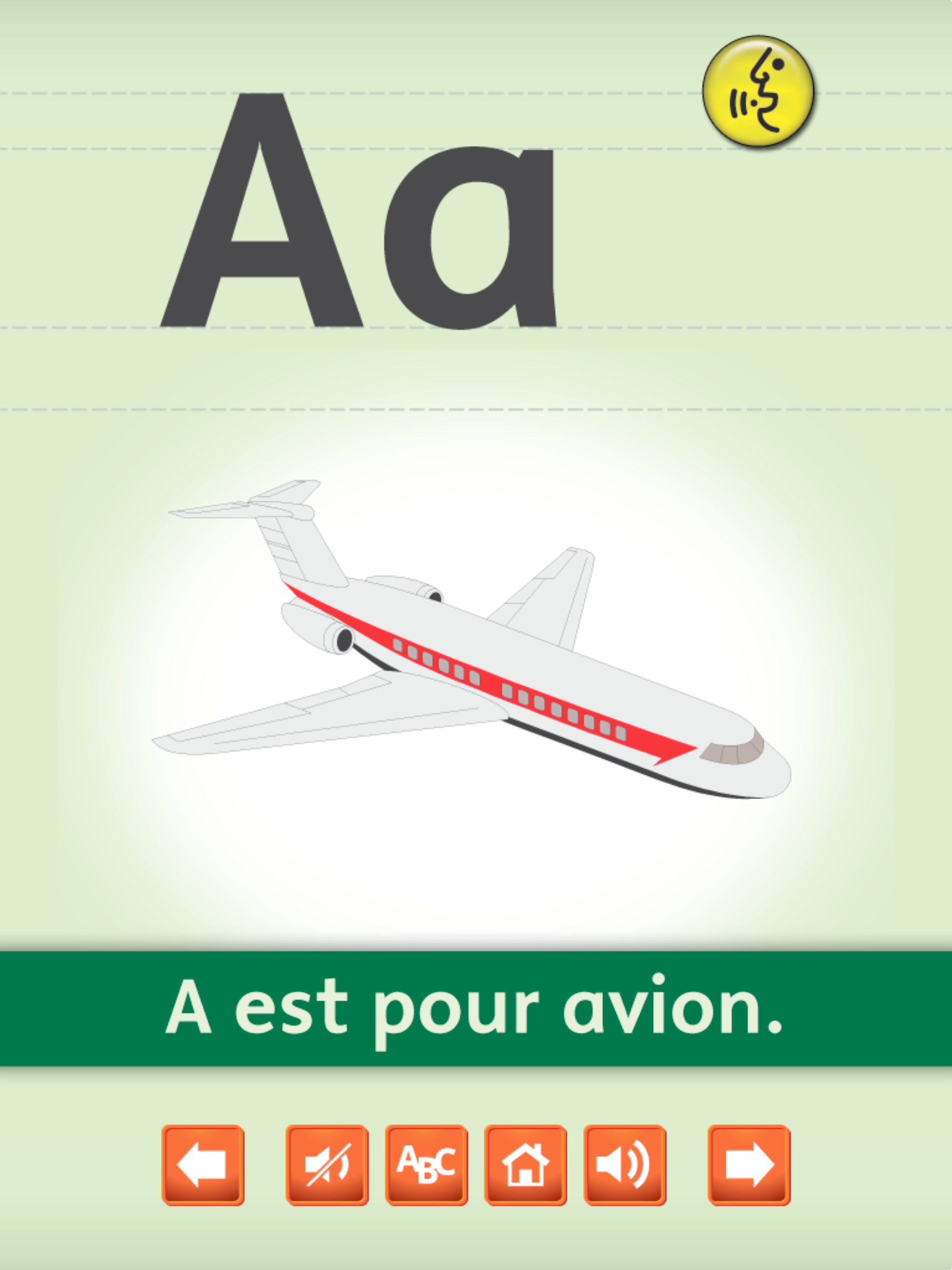 A To Z French Flash Cards
