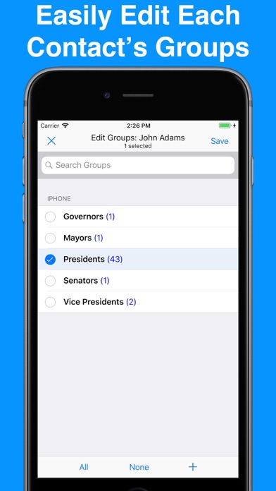 A2Z Contacts - Group Text Appのおすすめ画像5