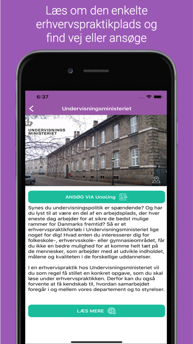 Screenshot #3 pour Erhvervspraktik - UU København