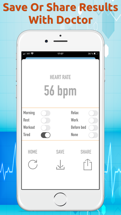 Heart Beat Rate Monitor Screenshot