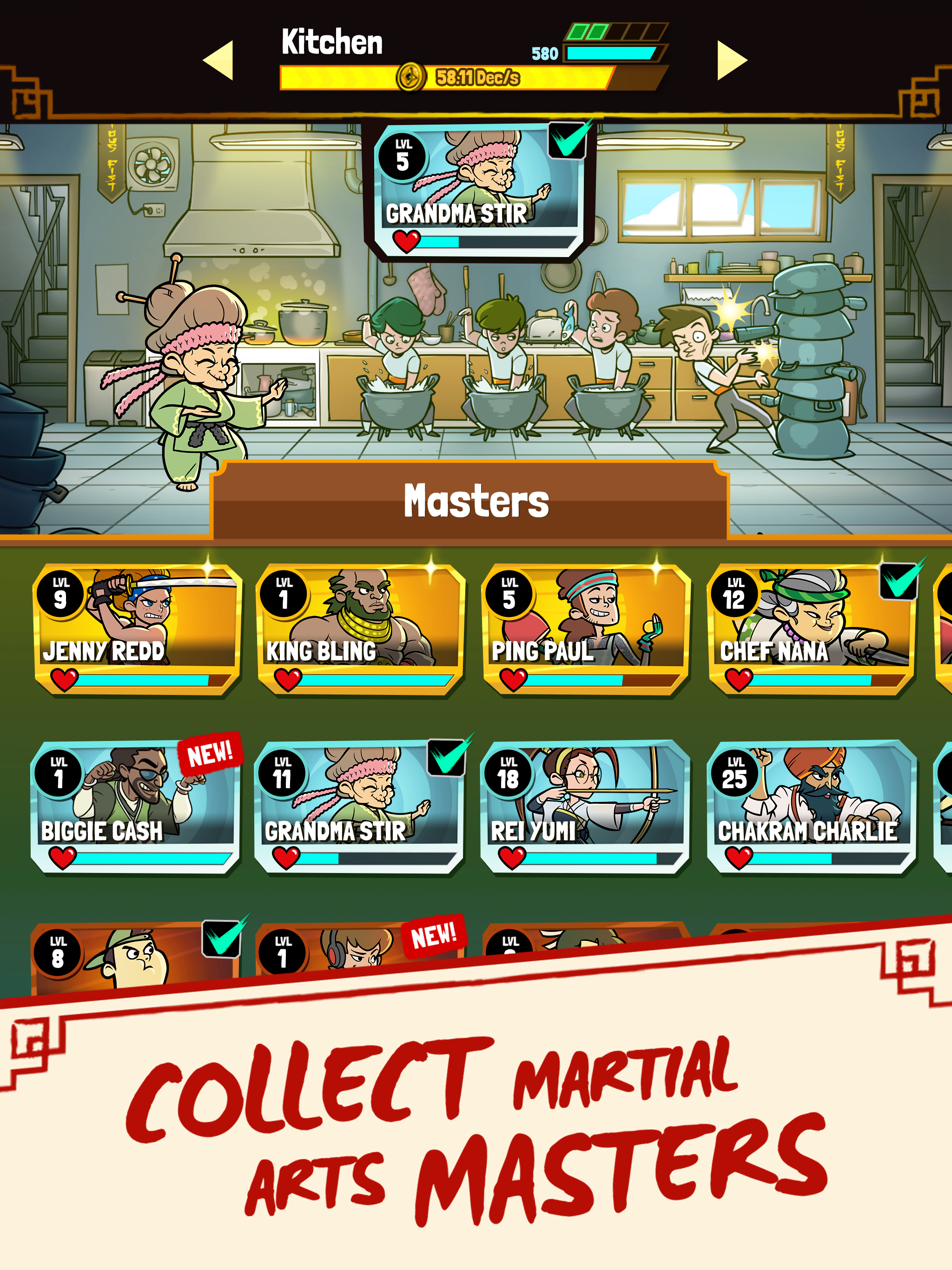 Kung Fu Clicker: Idle Dojo screenshot 11