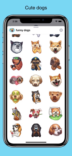 Funny dogs - emoji stickers(圖2)-速報App