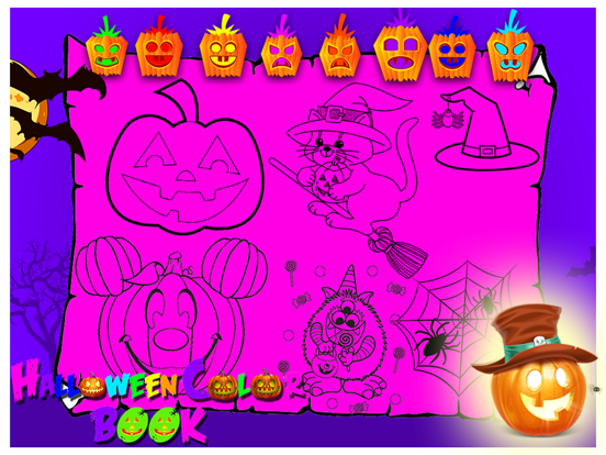 Screenshot #6 pour Halloween pages à colorier