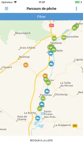 Game screenshot Fishing trail apk