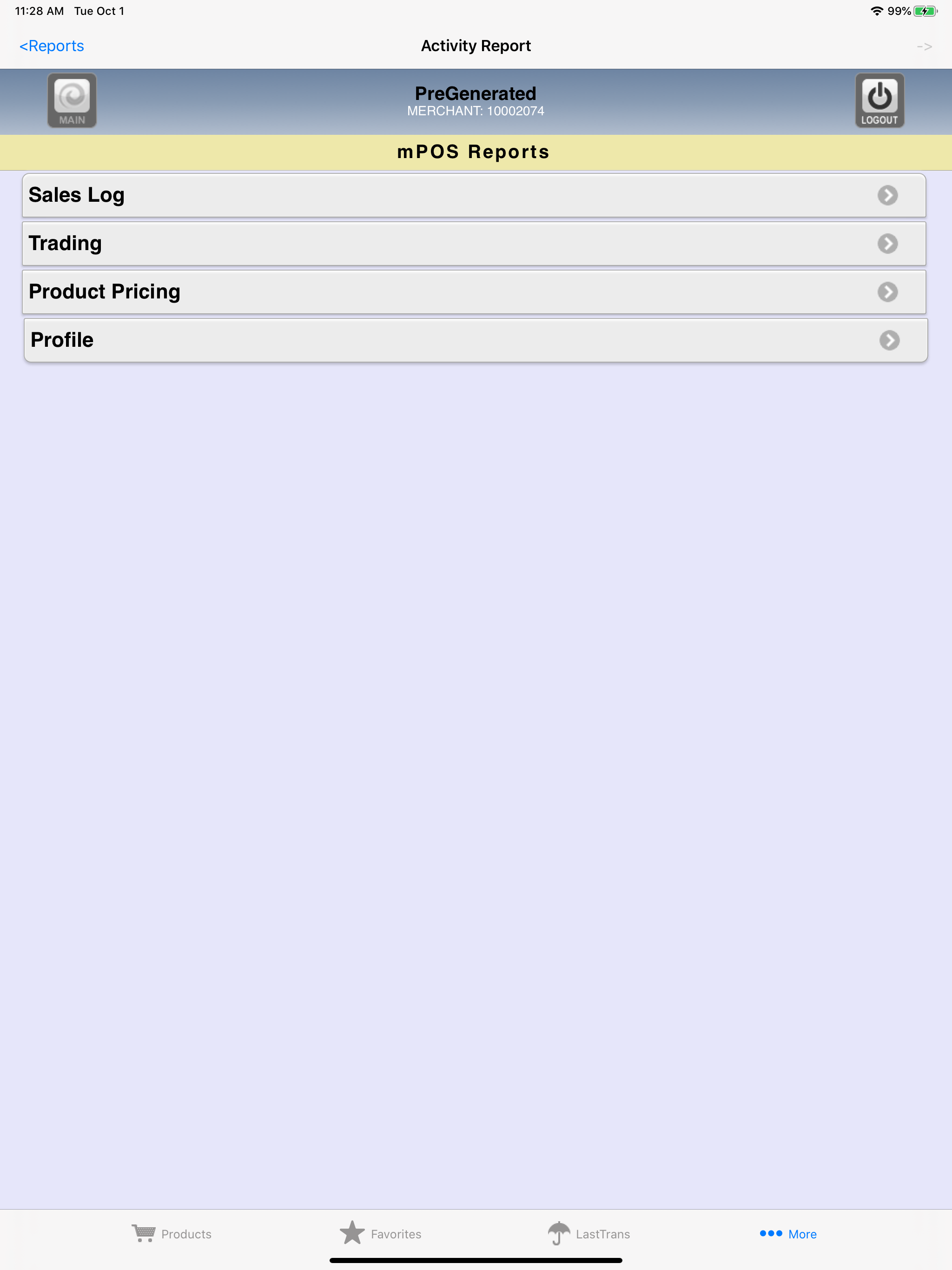 mPOS screenshot 6