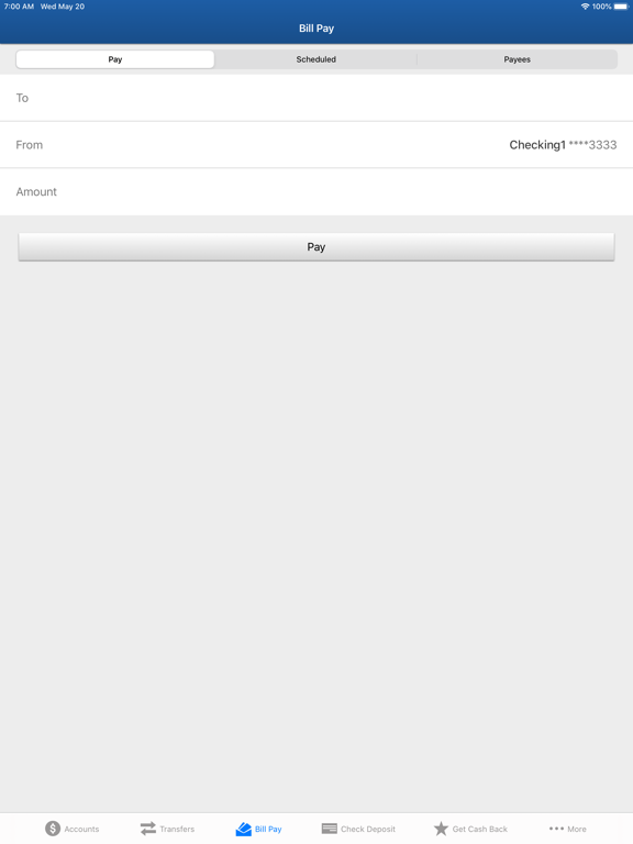 FNB Hugo iPad screenshot 5 - Business app
