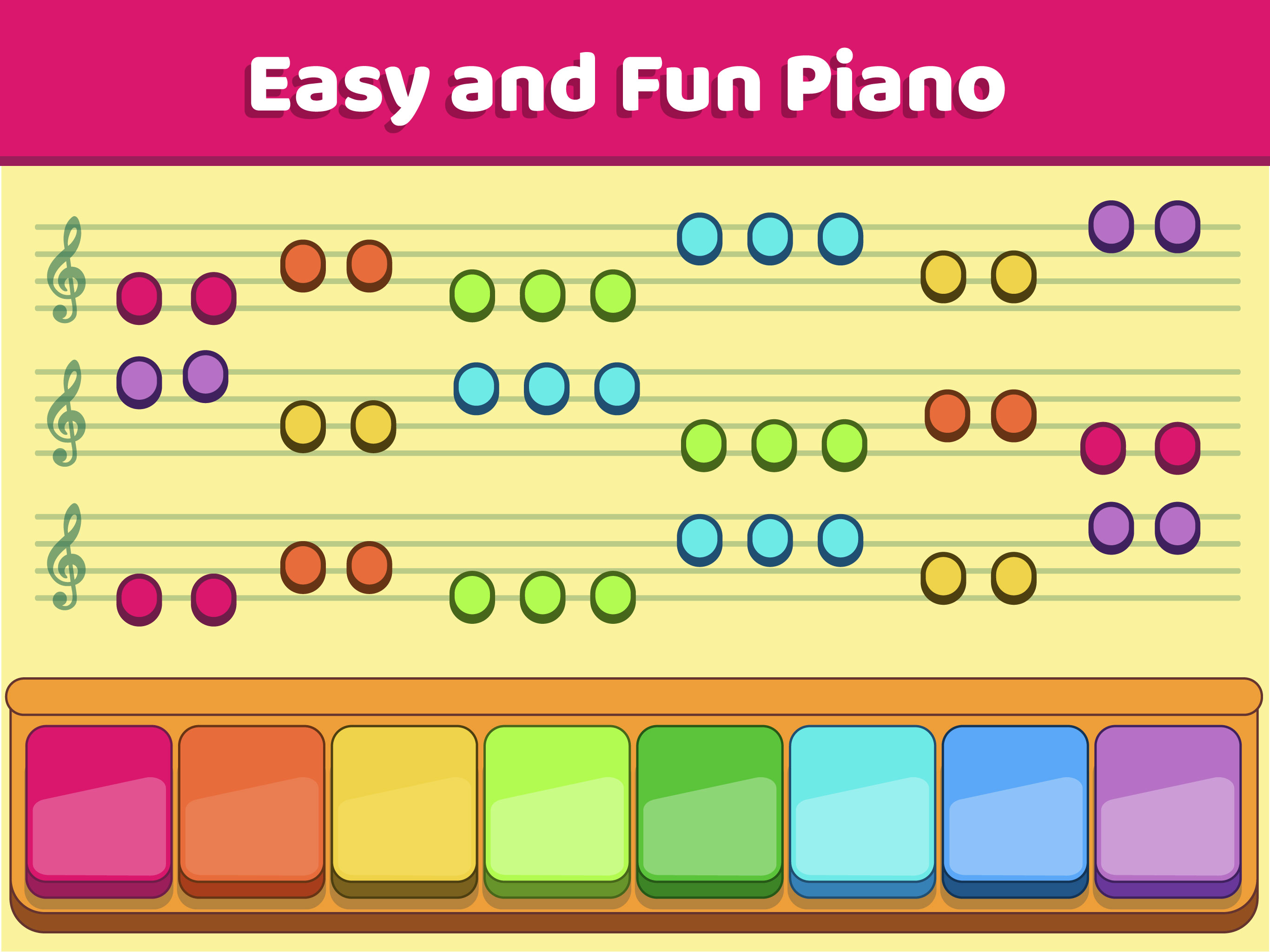 Easy Piano & Educative Sounds! screenshot 5