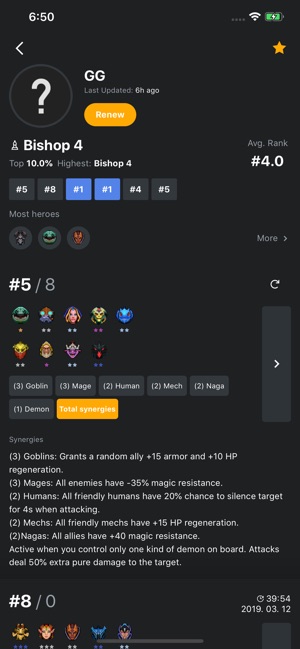 Autochess Stats Opgg V App Store