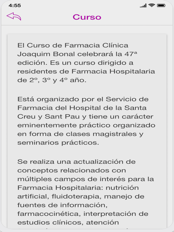 Screenshot #6 pour Curso Farmacia Clinica