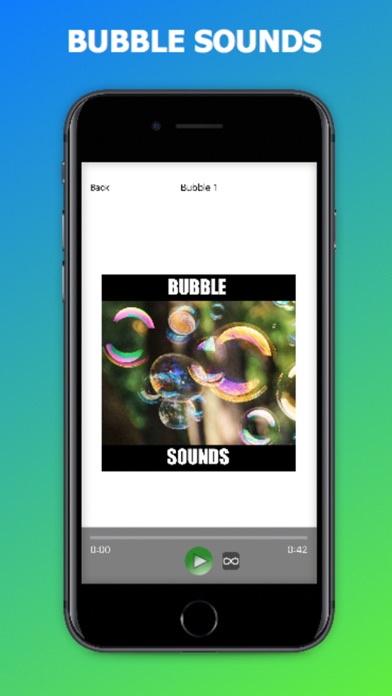 Screenshot #1 pour Bubble Sound Effects