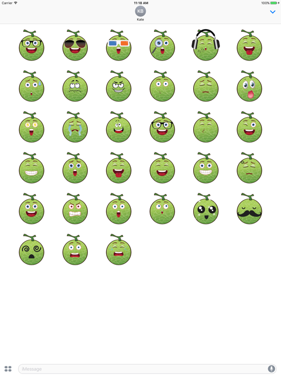 Screenshot #4 pour Sticker Me: Cool Melon