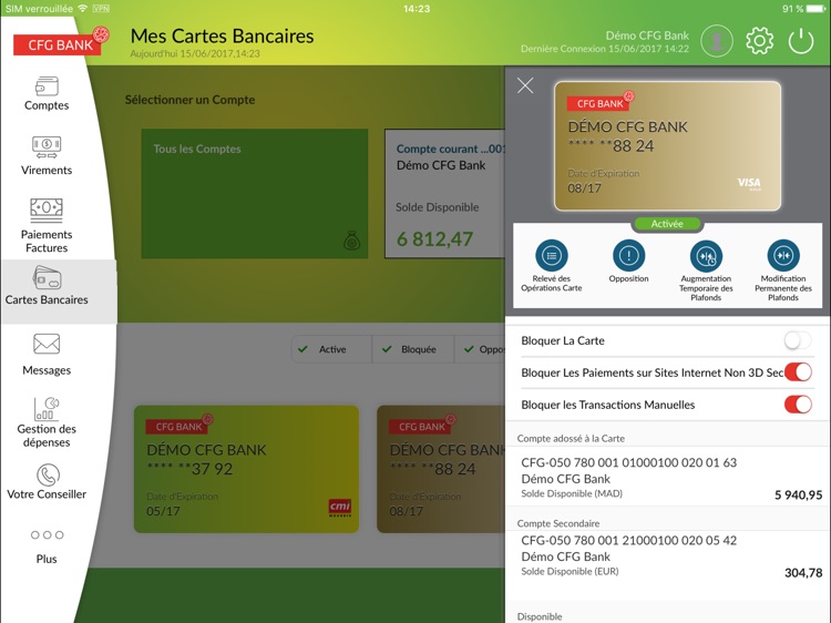 CFG Bank - Version iPad screenshot-3
