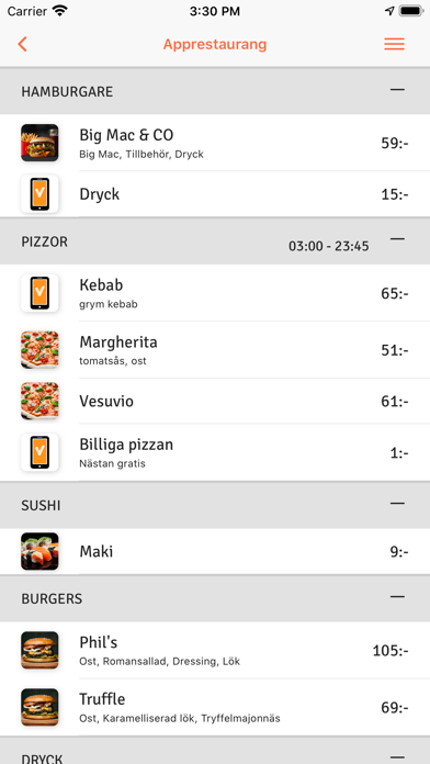 Screenshot #2 pour Mobile Order