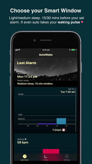 AutoWake. Smart Sleep Alarmのおすすめ画像6
