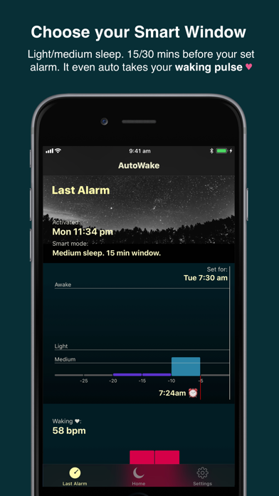 AutoWake. Smart Sleep Alarm