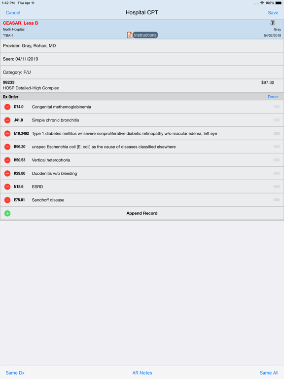 DocTalk® iPad screenshot 6 - Medical app