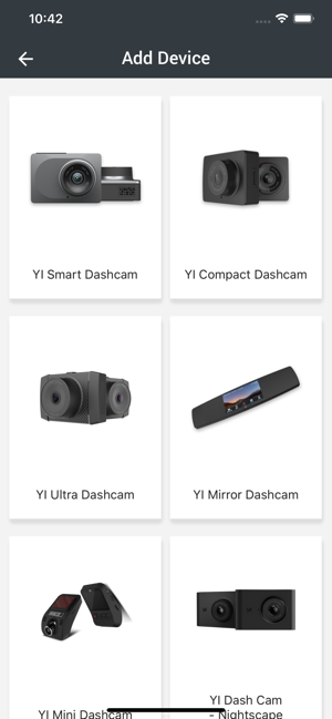 YI Smart Dash Camera Screenshot