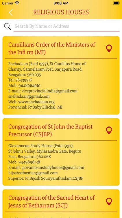 ARCHDIOCESE OF BANGALORE screenshot-7