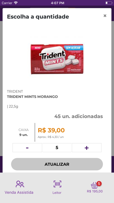 Loja Mondelez Screenshot