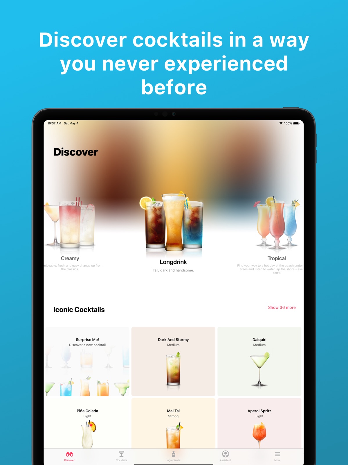 Cocktail Flow - Drink Recipes ipad screenshot 3