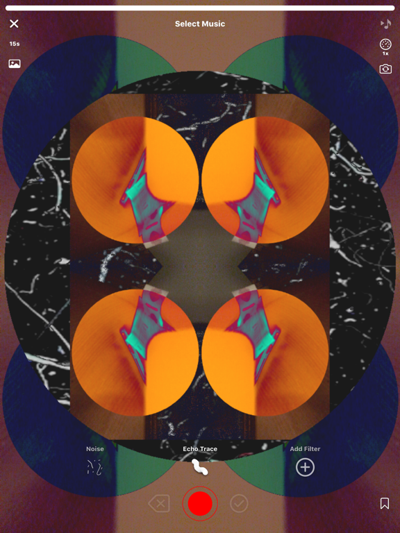 VFX - Music Video Editor iPad screenshot 4 - Photo & Video app