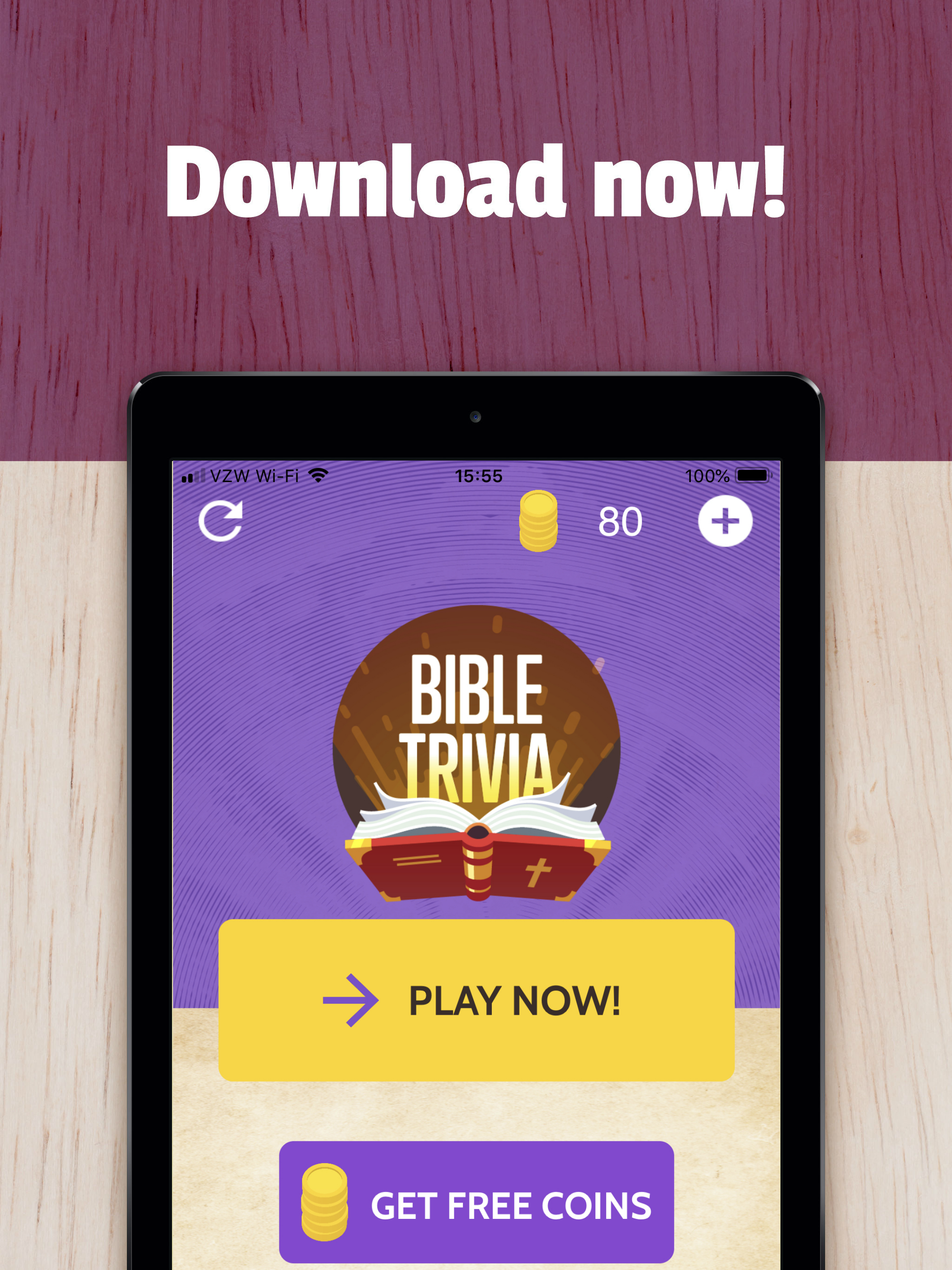 Bible Trivia App Game