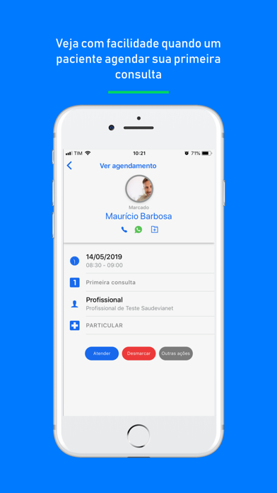 Svianet: prontuário e agenda Screenshot