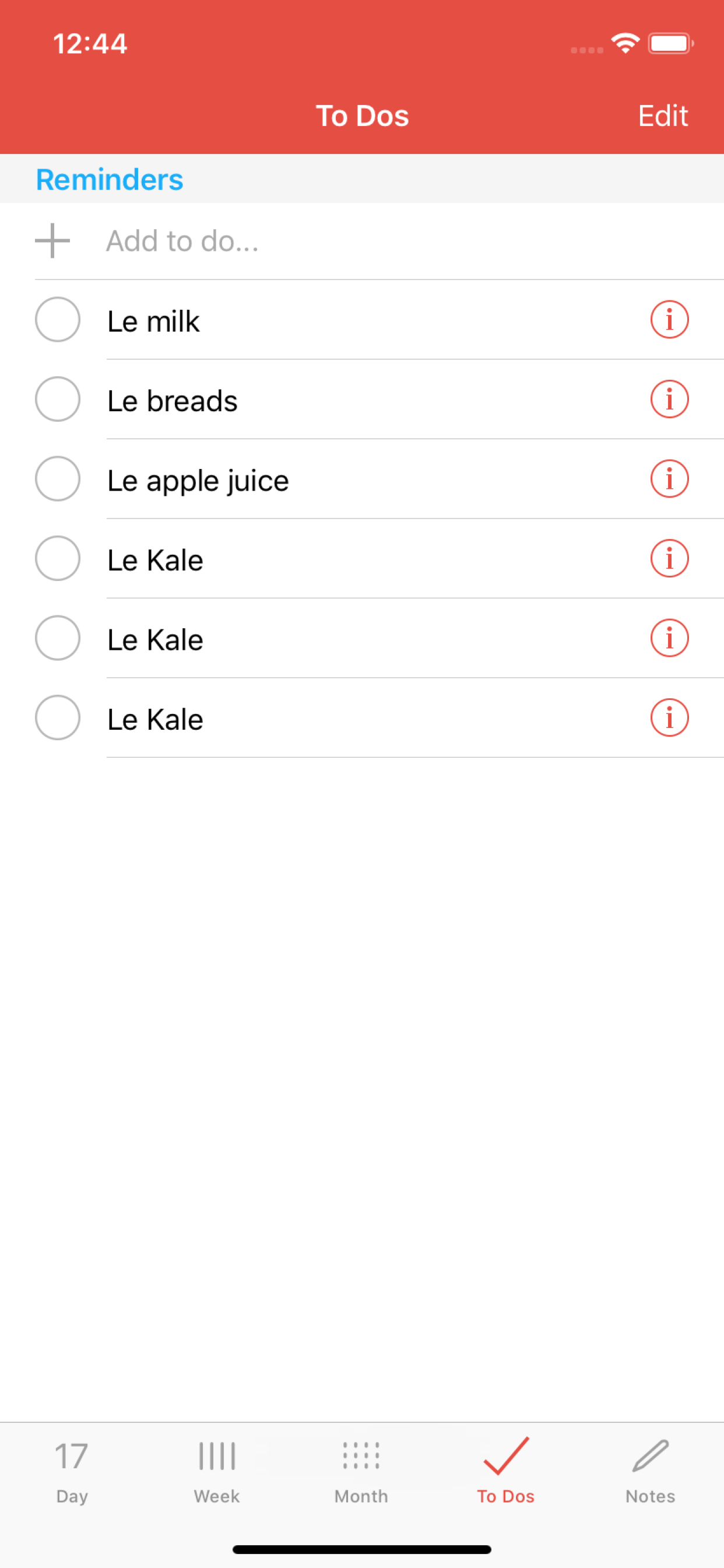 ParkerPlanner - Cal+Todo+Note