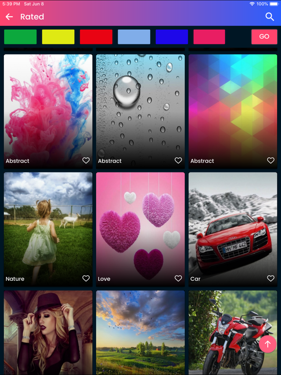 MY HDWallpaper iPad screenshot 6 - Photo & Video app