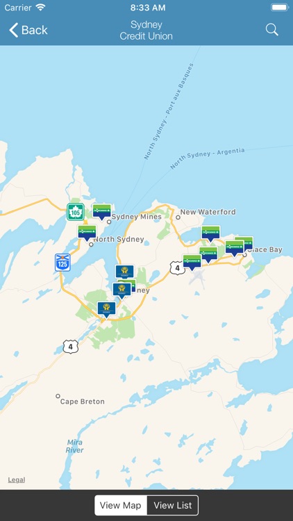Sydney CU ATM Locator