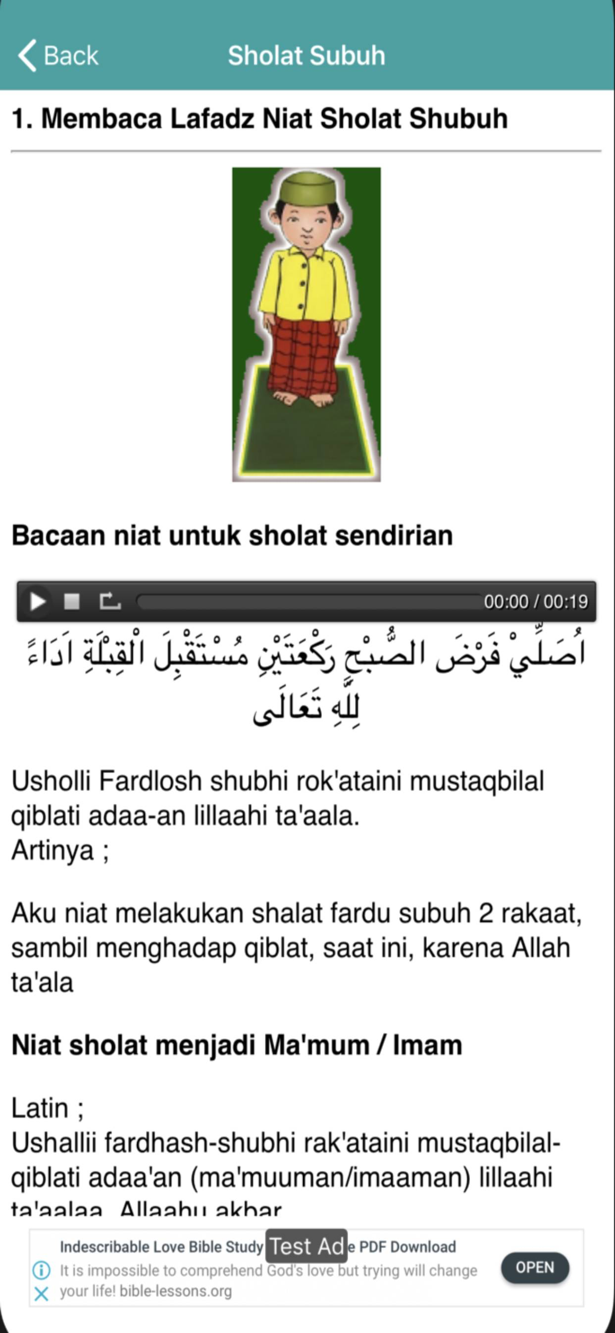 Tata Cara Sholat Lengkap
