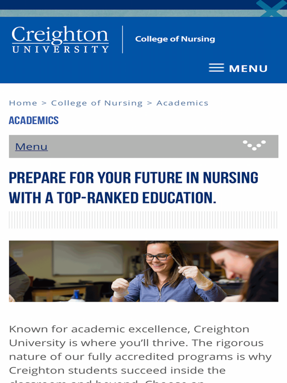 Screenshot #5 pour Creighton College of Nursing