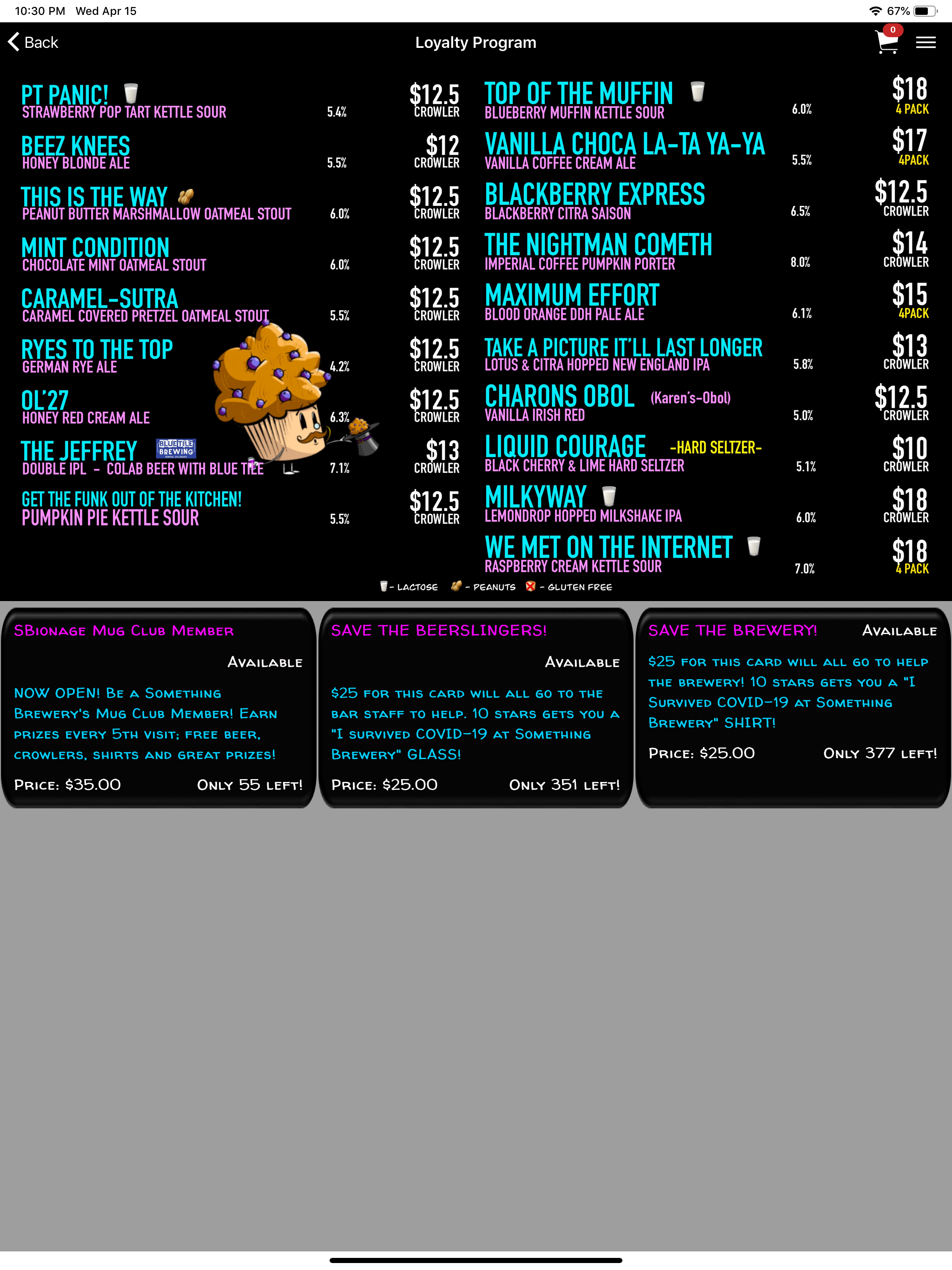Something Brewery App
