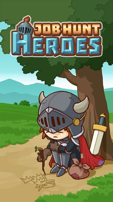 Screenshot #1 pour Job Hunt Heroes : Idle RPG