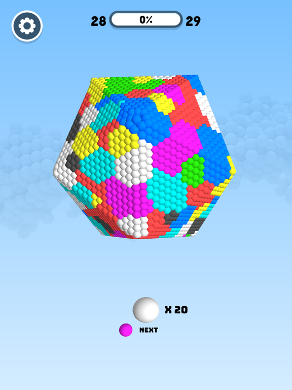 Ball Paint 3D iPad screenshot