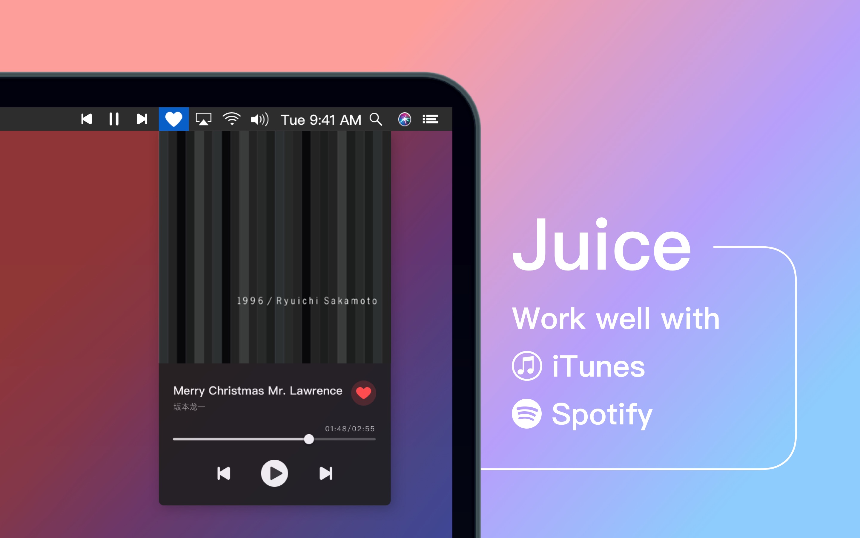 Screenshot do app Juice for Spotify & Music App