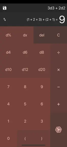 Game screenshot d20 Calculator hack