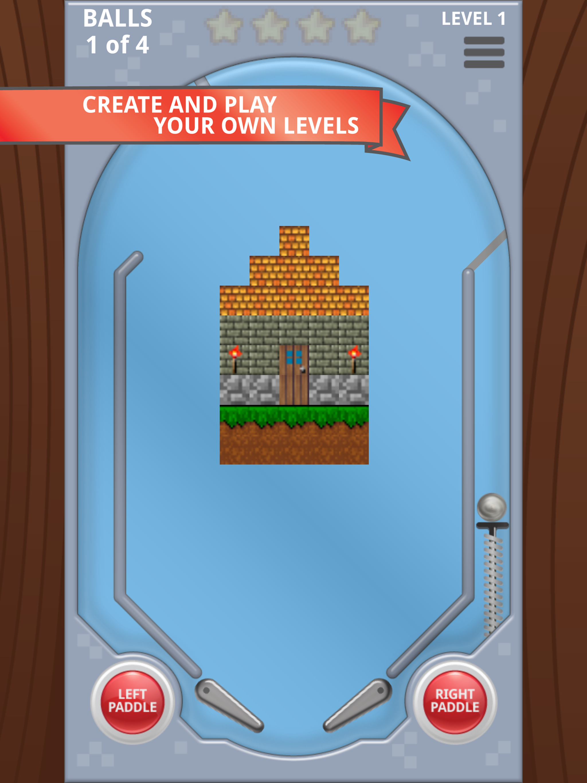 Pinball Block Breaker Craft screenshot 5