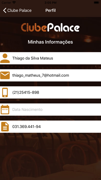App screenshot