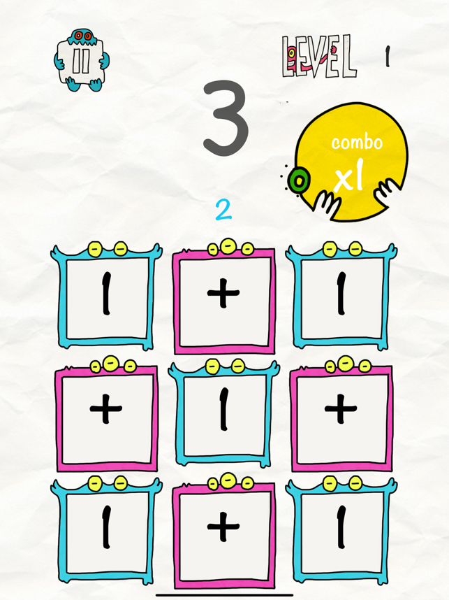 ‎MathxCreature:Math Puzzle Game Screenshot