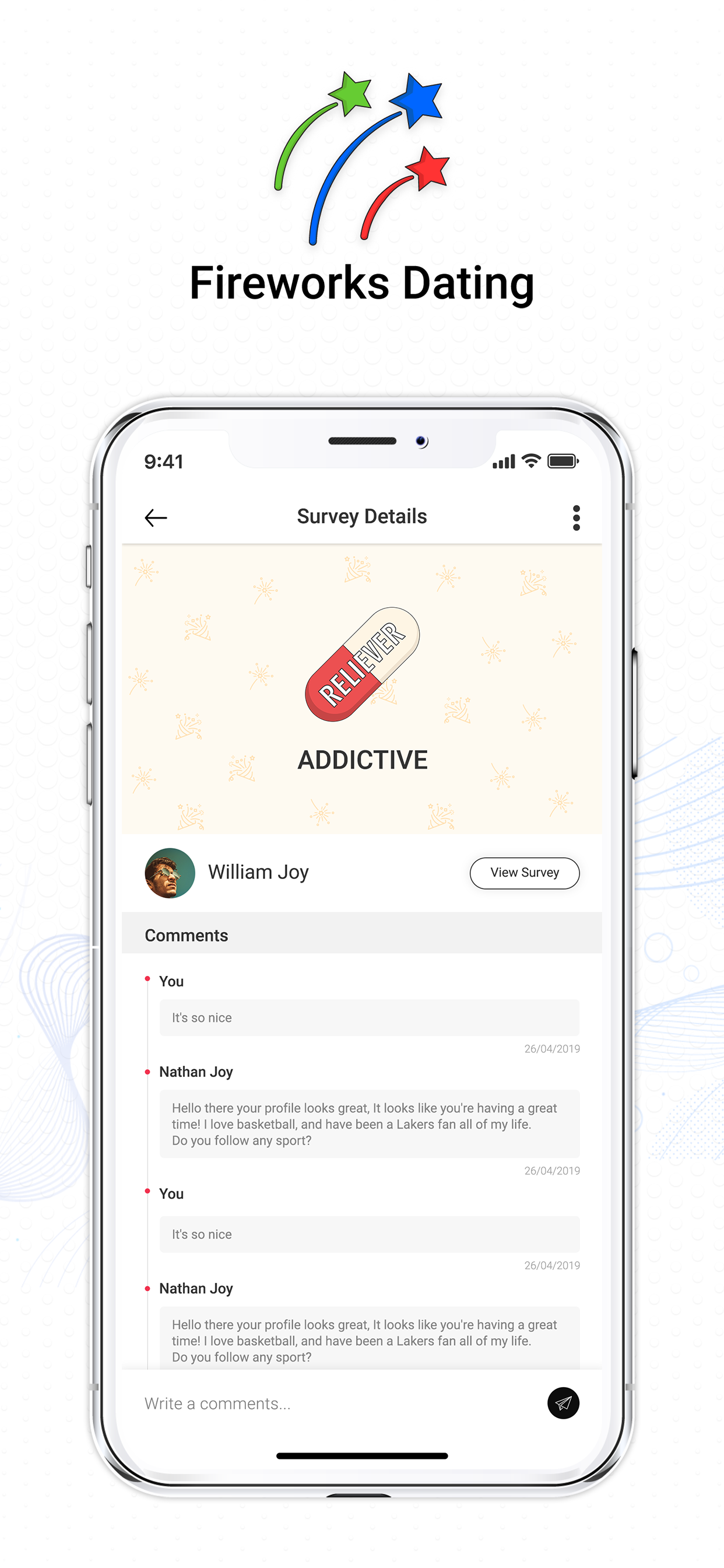 Fireworks Dating App screenshot 4