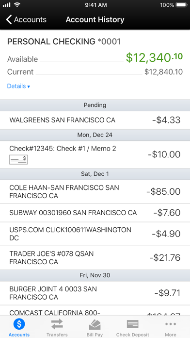 Screenshot #3 pour Pegasus Bank Mobile Banking