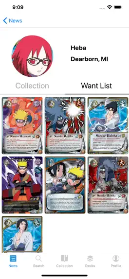 Game screenshot Card Collector: Naruto Edition mod apk