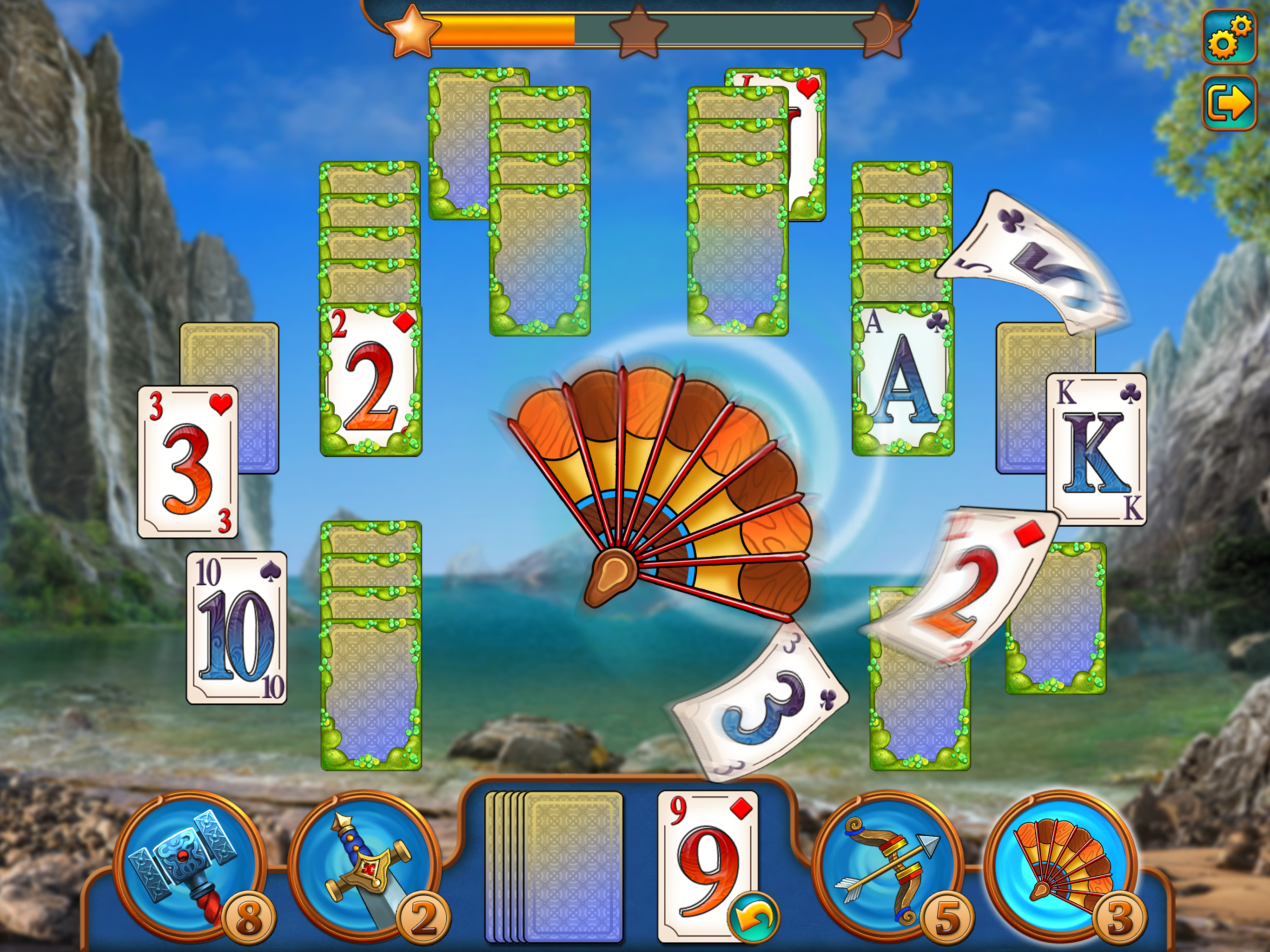 Magic Tri Peaks Solitaire Live screenshot 7