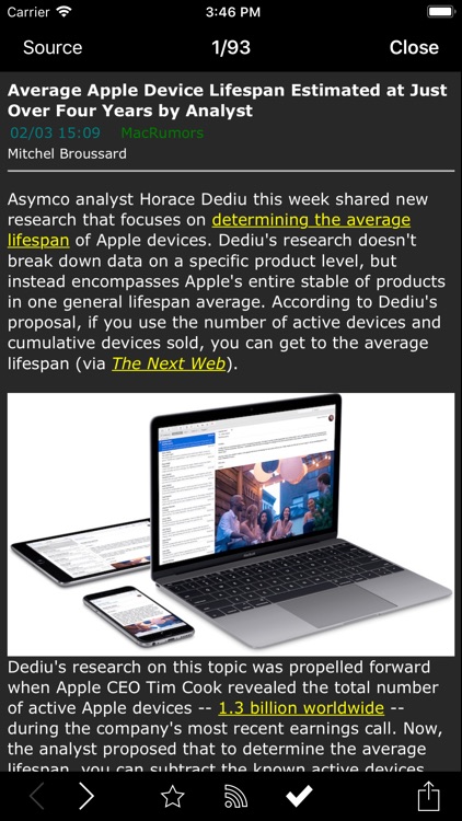 tiny Reader RSS screenshot-3