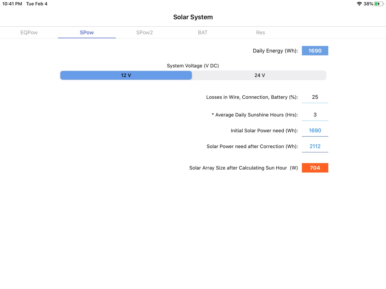 iPad screenshot