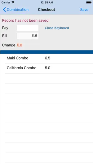 Cash-Register screenshot 2